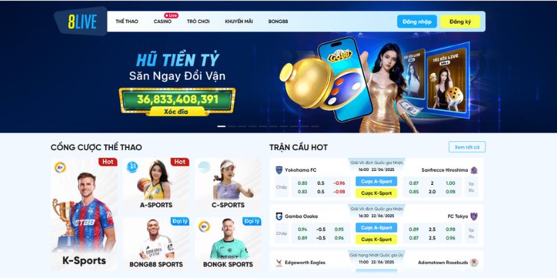 Tổng quan về thương hiệu cực hot 8LIVE