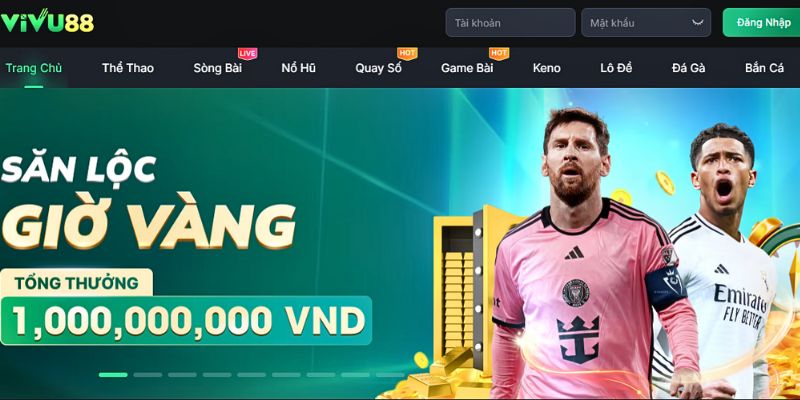 VIVU88 nhà cái trực tuyến hàng đầu năm 2025