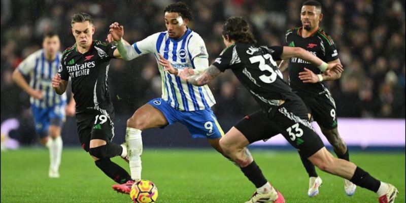 Cả Arsenal vs Brighton đều đang thi đấu tốt lúc này